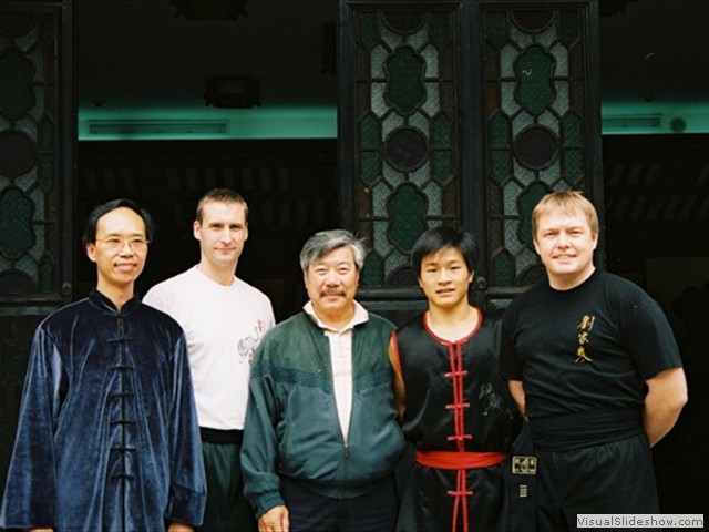 Master Yau training trip to Foshan in Southern China