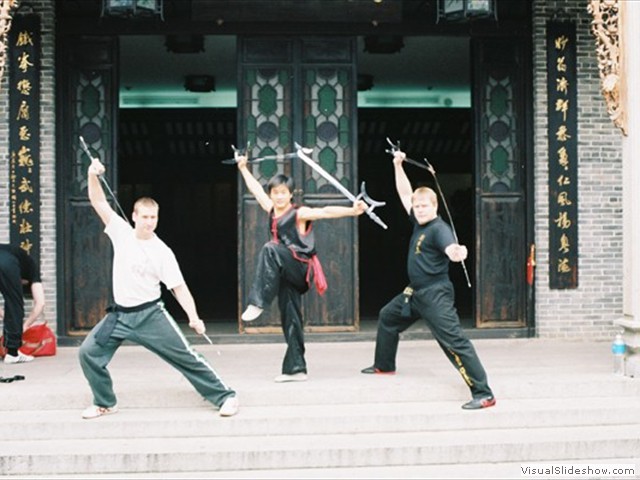 Master Yau training trip to Foshan in Southern China