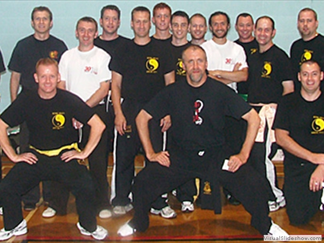 Group photo with Guardian Clive Thompson at Summer Course 2006 Scarborough