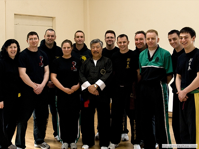 Group photo at Master Yau Course