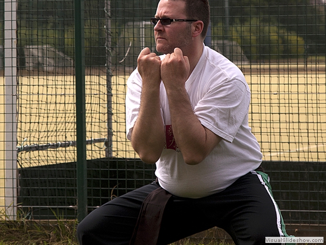 Simon Hugill Training at the Summer Course