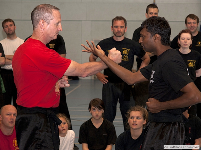 Guardians Andrew Nation and Rash Patel demonstrating at the Summer Course