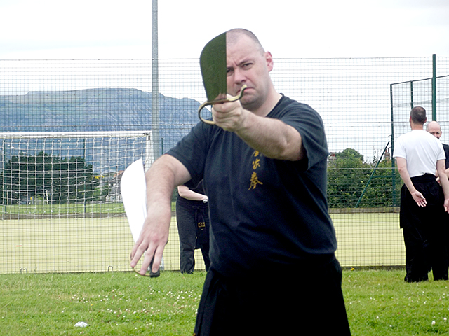 Niall Whyte Training at the Summer Course