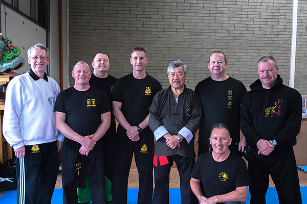 Group photo at Master Yau Course with Master Yau and Guardian Pete Hornby