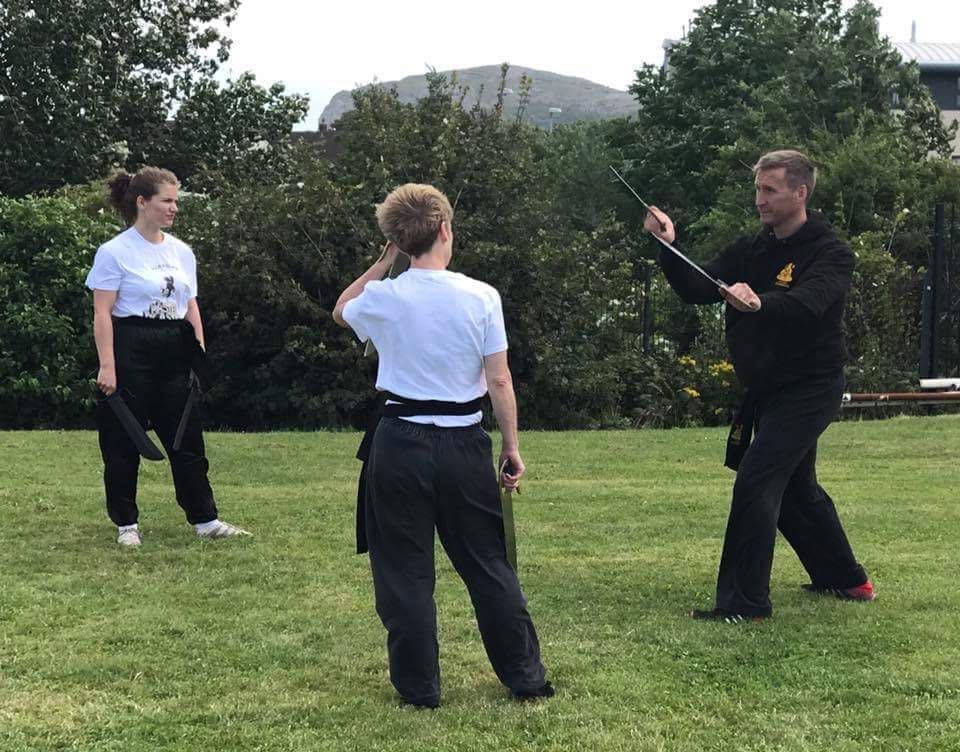 Weapons Training at the Summer Course in Llandudno