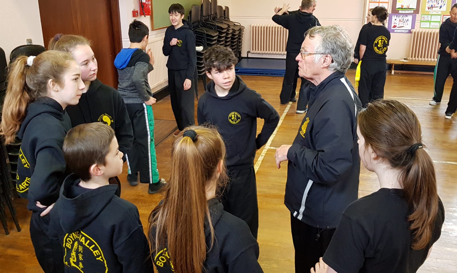 Students at the recent Master John Russell Training Weekend