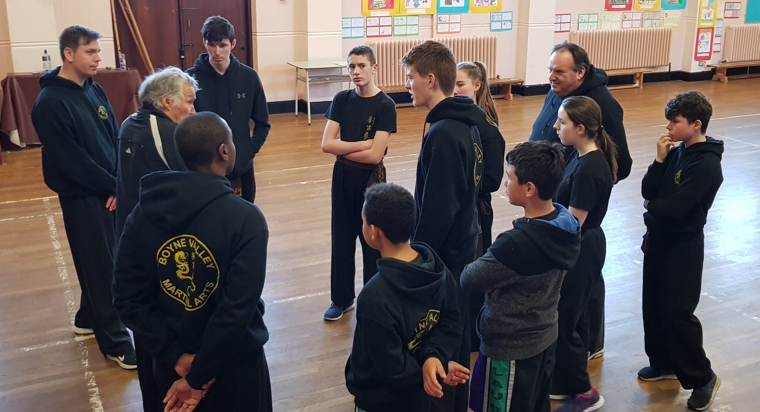 Students at the recent Master John Russell Training Weekend