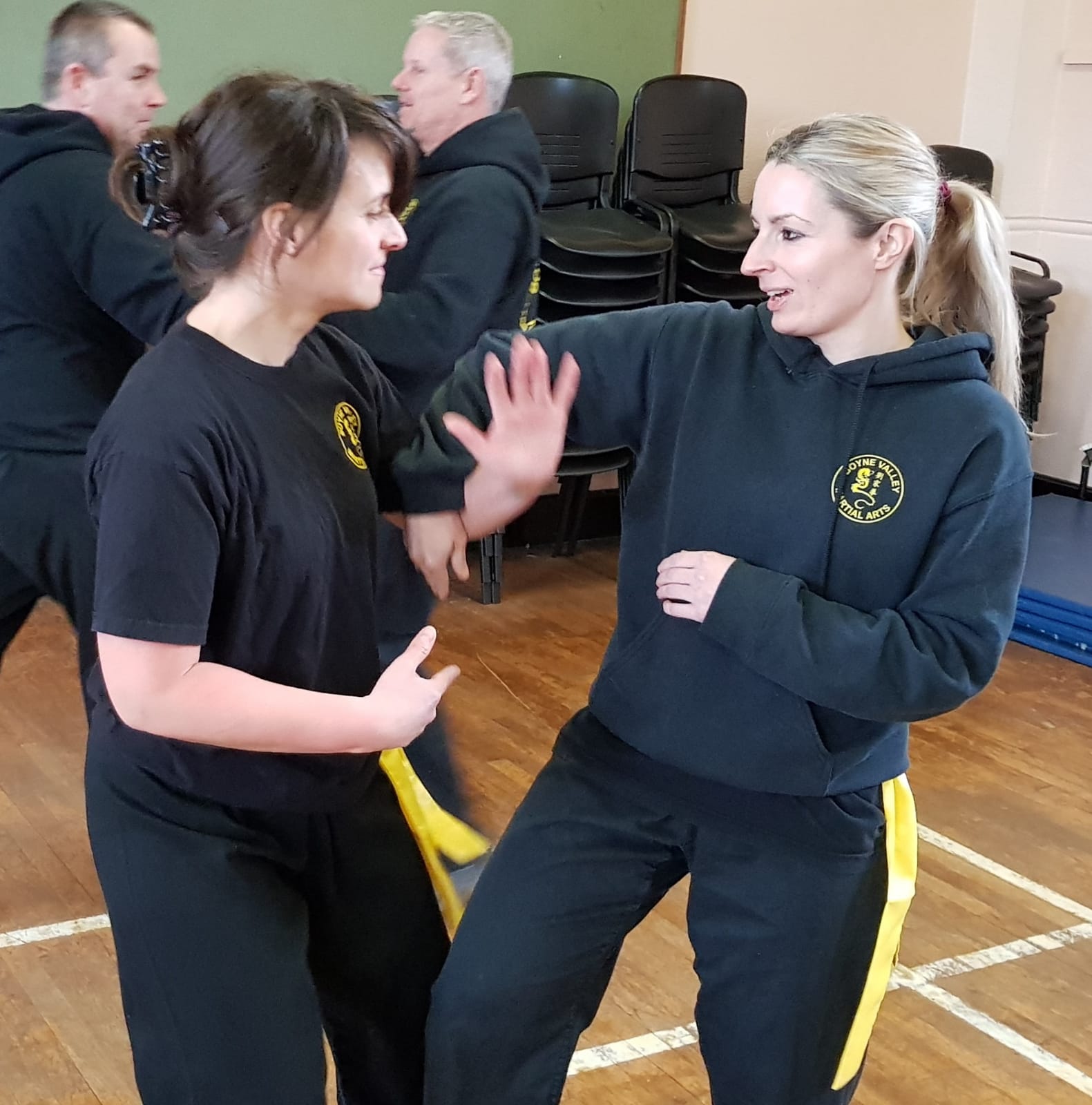 Students at the recent Master John Russell Training Weekend