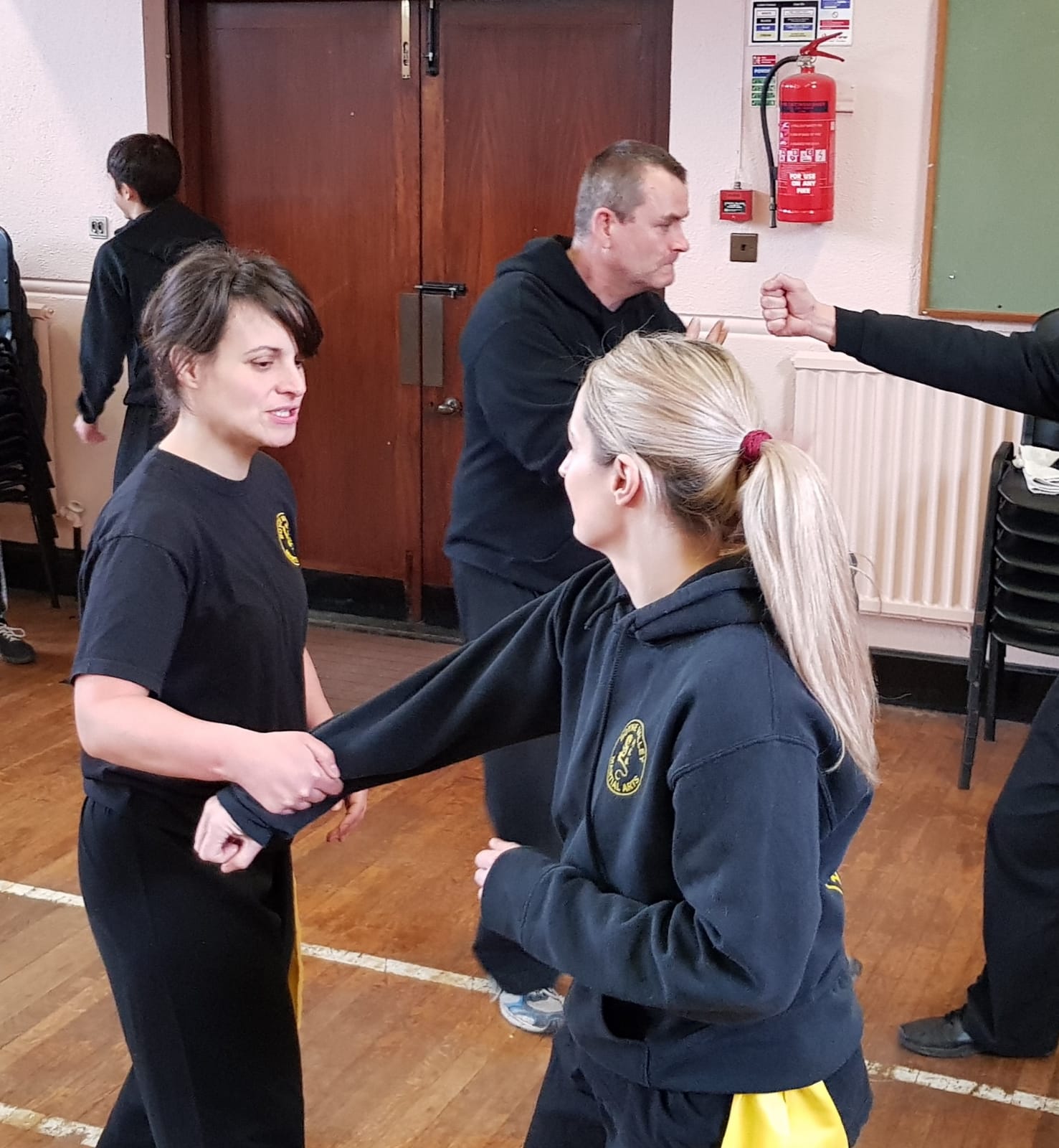 Students at the recent Master John Russell Training Weekend