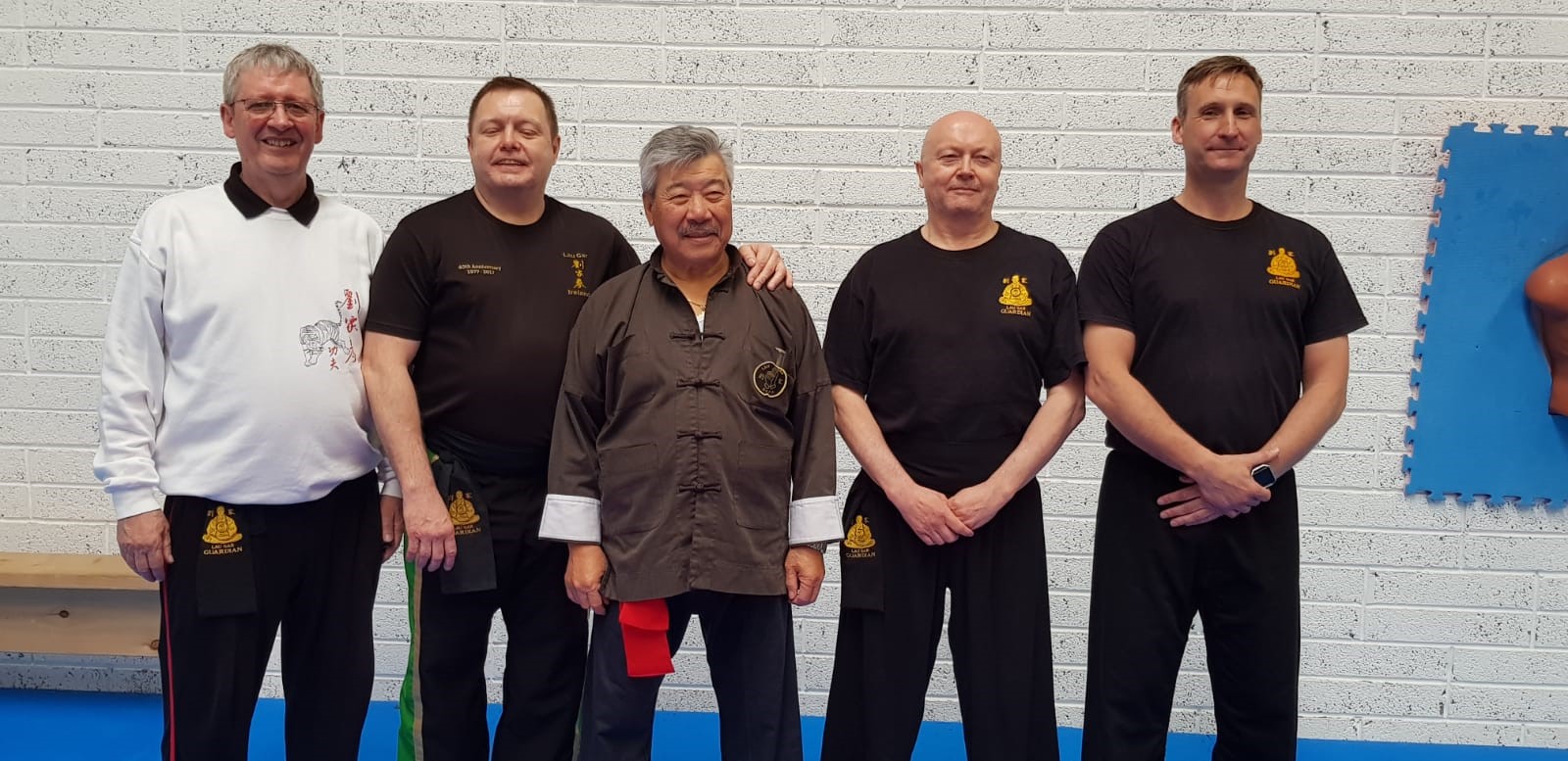 Guardians with GrandMaster Yau at the Training Course