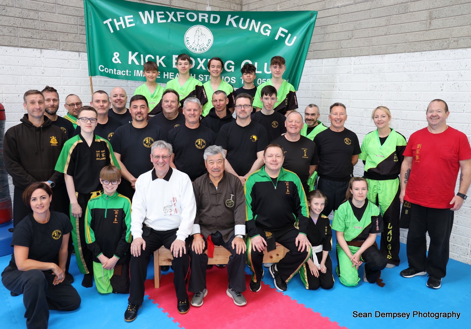 Group photo at the GrandMaster Yau Training Course