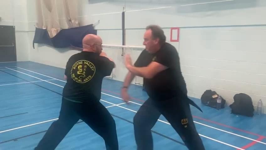 Sean Collard and Derek Christie at the recent Summer Course.