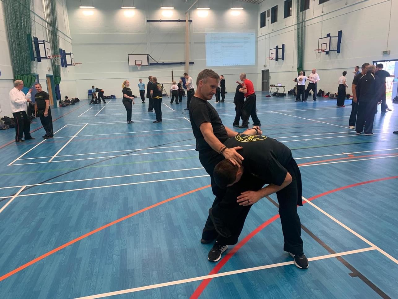 Guardian Derek Dawson and Paul Tunnicliffe at the recent Summer Course.